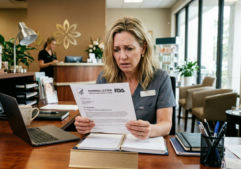 DSCSA Warning Letter issued