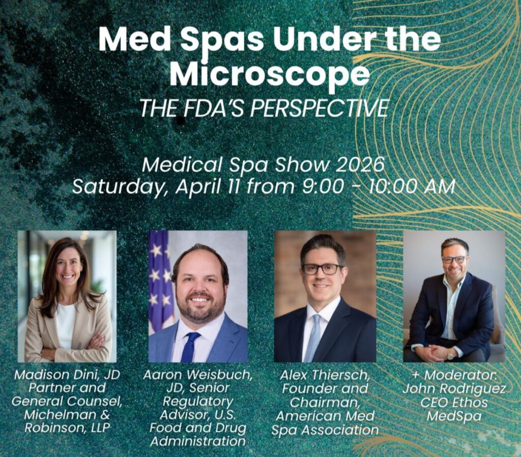 The Medical Spa Show FDA Perspective Image